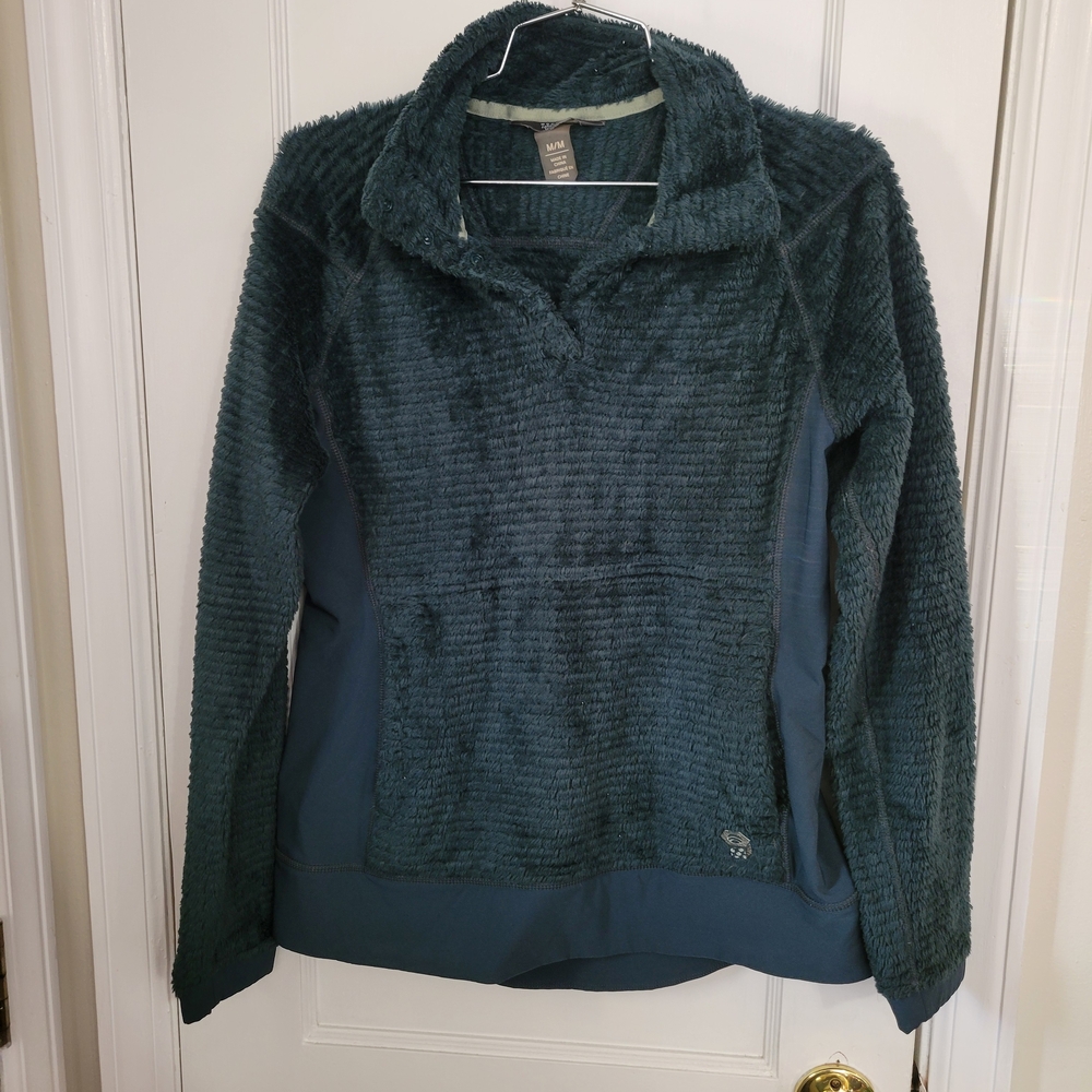 Mountain Hardwear Dark Teal Fleece Jacket